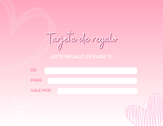 Tarjeta de regalo